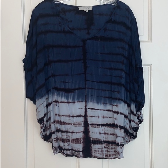 Tops - Tie Dye Dolman Sleeve Top-S